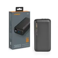 power bank VIDEX VPB-297 22.5W 30 000mAh чорний), мініатюра зображення № 6