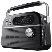 Радіоприймач Defender Vega 5Вт FM/AM/SW, BT5.3 mp3 TF Card, USB, Type-C, 1200 мАч), мініатюра зображення № 8