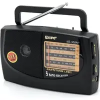 Радіоприймач KIPO КВ-308 АС  AM/FM/TV/SW), мініатюра зображення № 5