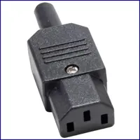 Розетка на кабель IEC C13 10A 250V), мініатюра зображення № 2