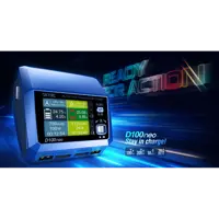 Розумне зарядне SkyRC D100neo SK-100199-01, LiPo LiHV LiFe Liion 1-6S, NiMh Pb, 2 канали, 200W 12A, 220V), мініатюра зображення № 6