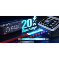 Розумне зарядне SkyRC S100neo SK-100202-01, LiPo LiHV LiFe Liion 1-6S, NiMh, Pb, 200W 12A, від 220V), мініатюра зображення № 11