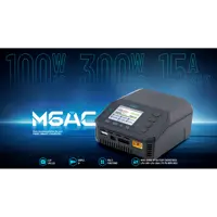 Розумне зарядне ToolkitRC M6AC TK13800, LiPo LiHV LiFe Liion LTO 1-6S, NiMh, Pb, 300Вт 15А, від 220В), мініатюра зображення № 9