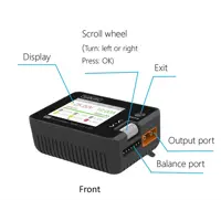 Розумне зарядне ToolkitRC M7 TK11400, LiPo LiHV LiFe Li-ion 1-6S, NiMh, Pb, 200W 10А), мініатюра зображення № 13