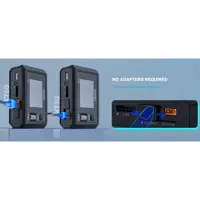 Розумне зарядне ToolkitRC M7AC TK12200-EU, LiPo LiHV LiFe Li-ion 1-6S, NiMh, Pb, 300W 15А, від 220V), мініатюра зображення № 8