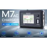 Розумне зарядне ToolkitRC M7AC TK12200-EU, LiPo LiHV LiFe Li-ion 1-6S, NiMh, Pb, 300W 15А, від 220V), мініатюра зображення № 9