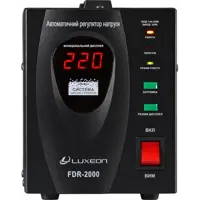 Стабілізатор напруги LUXEON FDR-2000VA 140-260\ 2000ВА\6 CPU\±5%), мініатюра зображення № 4