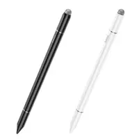 Стилус HOCO GM111 Cool dynamic series 3-in-1 passive universal capacitive pen Black), мініатюра зображення № 4