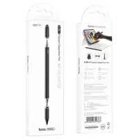 Стилус HOCO GM111 Cool dynamic series 3-in-1 passive universal capacitive pen Black), мініатюра зображення № 10
