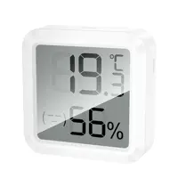 Термогігрометр HOCO HX40 Indoor electronic hygrothermometer White), мініатюра зображення № 3