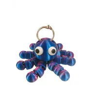 3D друк брелок - восьминіг рухомий), мініатюра зображення № 2