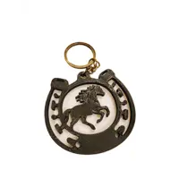 3D друк брелок для ключів з Підкова з конем), мініатюра зображення № 3