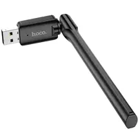 Wi-Fi адаптер HOCO HI32 USB to WiFi4 Black), мініатюра зображення № 4