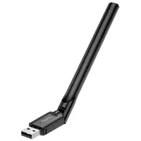Wi-Fi адаптер HOCO HI32 USB to WiFi4 Black), мініатюра зображення № 3