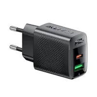 Зарядне ACEFAST A98 PD30W 1USB 1Type-C чорний), мініатюра зображення № 4