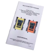 Зарядне для кислотних AGM, GEL, VRLA ,LiFePO4 Foxsur FBC122406D 12V 6А,- 24V 3A автомат 7 етапів дісплей), мініатюра зображення № 2