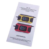 Зарядне для кислотних AGM, GEL, VRLA Foxsur FBC1207D 12V 7А, автомат 7 етапів, дісплей), мініатюра зображення № 2