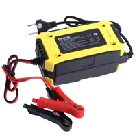 Зарядне для кислотних AGM, GEL, VRLA Foxsur FBC1207D 12V 7А, автомат 7 етапів, дісплей), мініатюра зображення № 4