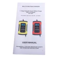 Зарядне Foxsur FBC1205D 12V 5А, автомат 3 етапи, дісплей (для кислотних, AGM, GEL, SLA, WET акумуляторів)), мініатюра зображення № 2