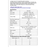 Зарядне Foxsur FBC1207E 12V 7А, автомат 3 етапи (для кислотних AGM, GEL, SLA, LiFePO4 акумуляторів)), мініатюра зображення № 5