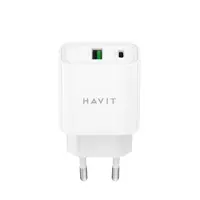 Зарядне HAVIT UC111 USB ype-C PD20W QC3.0 White), мініатюра зображення № 5