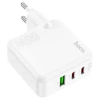 Зарядне HOCO C115A 1USB 2Type-C PD65W QC3.0 біле), мініатюра зображення № 8