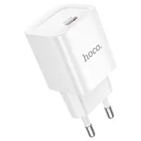 Зарядне HOCO C146A PD20W Type-C білe, кабель Type-C to Lightning), мініатюра зображення № 11