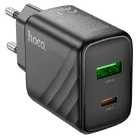 Зарядне HOCO CS23A PD30W QC3.0 1USB 1Type-C з кабелем Type-C чорне), мініатюра зображення № 10