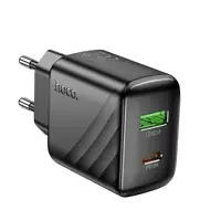 Зарядне HOCO CS25A 1Type-C 1USB PD30W чорне), мініатюра зображення № 7
