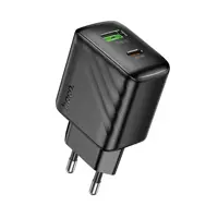 Зарядне HOCO CS25A 1Type-C 1USB PD30W чорне), мініатюра зображення № 9