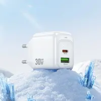 Зарядне HOCO CS55A Surplus GaN PD30W 1xType-C 1xUSB біле), мініатюра зображення № 7