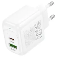 Зарядне HOCO CS55A Surplus GaN PD30W 1xType-C 1xUSB біле), мініатюра зображення № 8