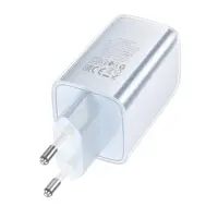 Зарядне HOCO N48 PD65W 1Type-C QC3.0 біле), мініатюра зображення № 6