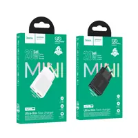 Зарядне HOCO N73 Type-C 1USB PD20W чорне), мініатюра зображення № 2