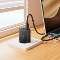 Зарядне HOCO N73 Type-C 1USB PD20W чорне), мініатюра зображення № 9