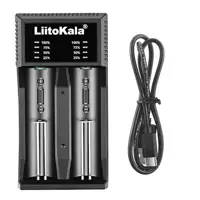 Зарядне Li-ion LiitoKala Lii-C2 1-2 елемента Type C Li-ion, NiMH), мініатюра зображення № 6
