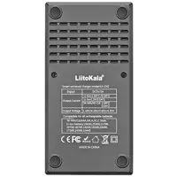 Зарядне LiitoKala Lii-CH2 1-2элемента 18650, 26650, 21700, АА, ААА Li-ion, IMR, LiFe, NiMH LCD від TypeC), мініатюра зображення № 6