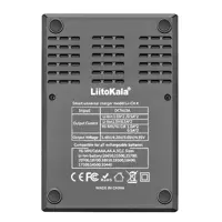 Зарядне LiitoKala Lii-CH4 1-4 еленментів Li-ion, IMR, LiFe, NiMH LCD, TypeC), мініатюра зображення № 4