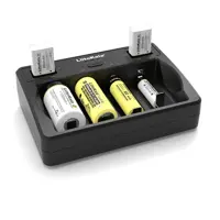 Зарядне LiitoKala Lii-D4 1-4елементів  Li-ion NiMH+NiCD+КРОНА 10440-32700  0,3 1А зарядне Type-C), мініатюра зображення № 2