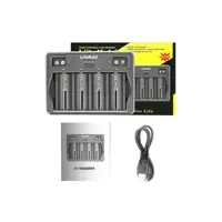 Зарядне LiitoKala Lii-D4 1-4елементів  Li-ion NiMH+NiCD+КРОНА 10440-32700  0,3 1А зарядне Type-C), мініатюра зображення № 5