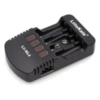 Зарядне LiitoKala Lii-NL4 Ni-Mh/Ni-Cd 1-4 АА/ААА 500mA, 9V крона 50мА, від 220V від батарейки.com.ua, зображення 3