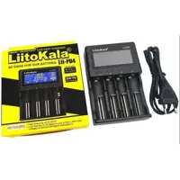 Зарядне LiitoKala Lii-PD4 Li-Ion, Ni-Mh, Ni-Cd, LiFePO4 4елемента 10440-26700 0,5/1/2А LCD), мініатюра зображення № 6