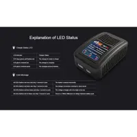 зарядне SkyRC e3 charger SK-100081, LiPo Liion 1-3S 11W 1,2A, від 220V), мініатюра зображення № 2
