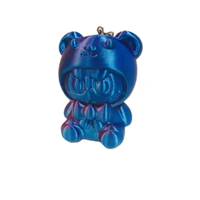 3D друк брелок-Labubu ведмедик 
