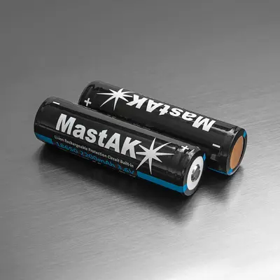 Акумулятор Літієвий MastAK 18500 1400mAh 3.6V з платою захисту