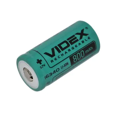 Акумулятор Літієвий Videx 16340 800mAh 3,7В