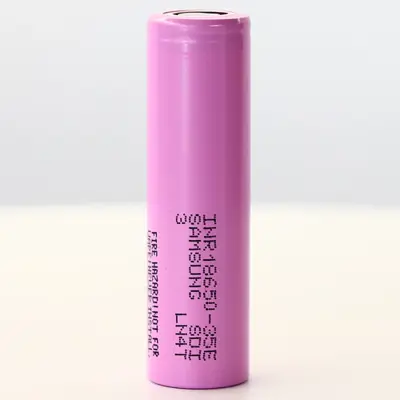 Акумулятор літієвий Samsung INR18650-35E 3500 mAh (13А)