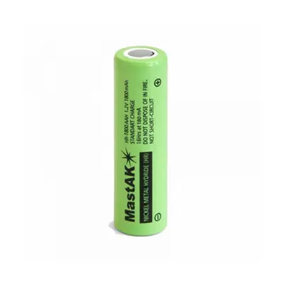 Акумулятор пром MastAK Ni-Mh AA HR06 1800mAh 14,3*48,5