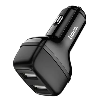 Автомобільне зарядне HOCO Z36 Leader 2USB 2,4A, чорний