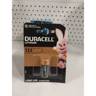 Батарейка DURACELL DL 123 1шт